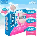 Lame de rasoir Gillette Venus pour femme 3 couches avec barre Regina lame de rasage lisse lame de