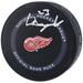 Lucas Raymond Detroit Red Wings Autographed Official Game Puck