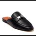 Coach Shoes | Coach Shoes | Coach Black Leather Mules | Size 5.5 | Color: Black | Size: 5.5