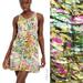 Anthropologie Dresses | Anthropologie Leifsdottir Rainbow Confetti Silk Ruffle Dress 2 4 Xs S Rare Htf! | Color: Pink/Yellow | Size: 2