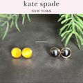 Kate Spade Jewelry | Kate Spade Stud Earrings | Color: Gray/Yellow | Size: Various