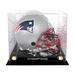 New England Patriots Super Bowl XXXVI Champions Golden Classic Helmet Display Case
