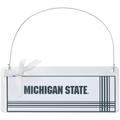 Michigan State Spartans #1 Fan Galvanized Sign Ornament