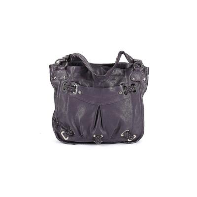B Makowsky Tote Bag: Purple Solid Bags