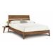 Copeland Furniture Linn Solid Wood Platform 2 Piece Bedroom Set Wood in Brown | King | Wayfair