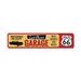 Lizton Sign Shop, Inc Last Chance Garage Route 66 Custom Aluminum Sign Metal in Gray/Orange/Red | 4 H x 18 W x 0.04 D in | Wayfair 2371-A418