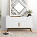 Zipcode Design™ Gumbs 53.54" Wide 1 Drawer Sideboard Wood in White | 31.89 H x 53.54 W x 14.17 D in | Wayfair 4086F713093A4E9B87A062288EC88FEF