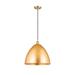 Innovations Lighting Bruno Marashlian Ballston Dome 16 Inch Large Pendant - 516-1P-PN-MBD-16-PN