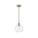 Innovations Lighting Bruno Marashlian Athens Water Glass 8 Inch Mini Pendant - 516-1S-BB-G1215-8-LED