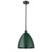 Innovations Lighting Bruno Marashlian Plymouth Dome 12 Inch Mini Pendant - 516-1S-PN-MBD-12-SF-LED