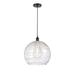 Innovations Lighting Bruno Marashlian Athens Deco Swirl 13 Inch Large Pendant - 616-1P-OB-G1213-14-LED