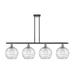 Innovations Lighting Bruno Marashlian Athens Deco Swirl 48 Inch 4 Light Linear Suspension Light - 516-4I-BB-G1213-10