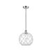 Innovations Lighting Bruno Marashlian Farmhouse Rope 10 Inch Mini Pendant - 616-1P-PC-G122-10RW