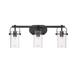 Innovations Lighting Bruno Marashlian Pilaster 24 Inch 3 Light Bath Vanity Light - 423-3W-BB-4CL-LED