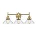 Innovations Lighting Bruno Marashlian Caden 26 Inch 3 Light Bath Vanity Light - 447-3W-AB-G4474