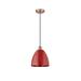 Innovations Lighting Bruno Marashlian Plymouth Dome 9 Inch Mini Pendant - 516-1P-BAB-MBD-9-SF