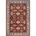 Bohemian Ziegler Jeane Brown Blue Hand-Knotted Wool Rug - 12 ft. 3 in. X 17 ft. 9 in.