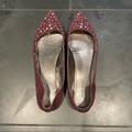 Nine West Shoes | Nine West Sparkle Flats | Color: Purple/Silver | Size: 6