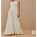 Torrid Dresses | Bnwt Torrid Ivory Lace Inset Sleeveless Mermaid Wedding Dress Size 18 | Color: White | Size: 18w