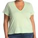 Madewell Tops | Madewell Tee V-Neck Short Sleeve T Shirt In Mint Sorbet (Light Green) Sz 2x Bnwt | Color: Green | Size: 2x