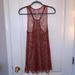 Free People Dresses | Free People Red/Orange Beaded Dress In A Size Small For Sale | Color: Orange/Red | Size: S