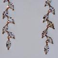 Nine West Jewelry | Cubic Zirconium Earrings | Color: Gold/White | Size: Os