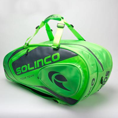 Solinco Tour 15-Pack Racquet Bag Neon Green Tennis Bags