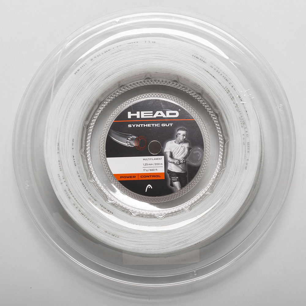HEAD Synthetic Gut 17 660' Reel Tennis String Reels