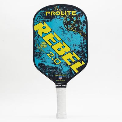 PROLITE Rebel Powerspin 2.0 Pickleball Paddles Aqua/Yellow