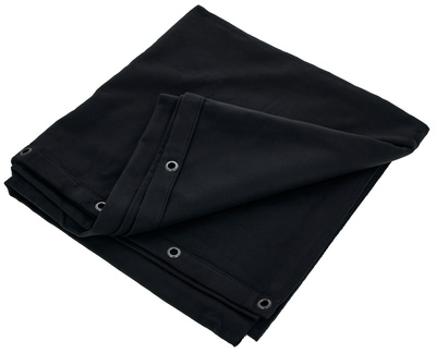 Stairville Sound Abso 500g/m² 4.0x3.0m Bk