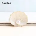 Pomlee-Broches étoile de mer en émail pour femmes série Pearl Animal Ocean broche de fête et de