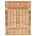 ECARPETGALLERY Hand-knotted Peshawar Finest Ottoman Ivory Wool Rug - 8'9 x 12'0