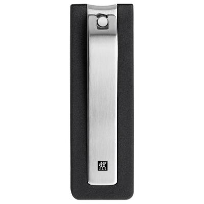 ZWILLING Beauty 80mm mit Nagelfang, schwarz mattiert Nagelknipser