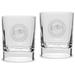 Oberlin Yeomen 11.75oz. Square Double Old Fashioned Glass Set