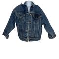 Levi's Jackets & Coats | Levi's Vintage 1980's Orange Tab Medium Wash Denim Trucker Jacket Boy's Small | Color: Blue/Tan | Size: Sb