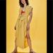 Free People Dresses | Free People On My Way Midi Dress | Color: Yellow | Size: Xs