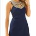 Lilly Pulitzer Dresses | Lily Pulitzer Navy Blue And Gold Shift Dress Size 4 | Color: Blue/Gold | Size: 4