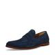 Steve Madden Men's Ramsee Penny Loafer, Navy Suede, 7.5 UK