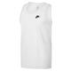 NIKE M NSW TANK CLUB EMBRD FTRA - Tank top for Men, Size 2XL, Colour White