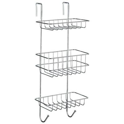 Wenko Duschregal »Revigo«, 3 Ablagen silber, 22.5x57x18.5 cm