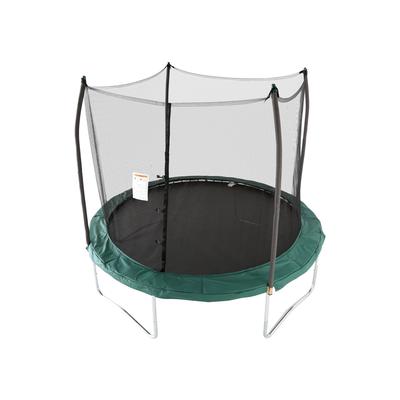Skywalker Trampolines 10-Foot Round Outdoor Trampoline with Enclosure, Green - 111.13