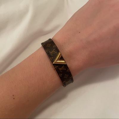 Louis Vuitton Accessories | Louis Vuitton Cuff | Color: Brown | Size: Os