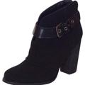 Jessica Simpson Shoes | Jessica Simpson Keri Black Suede Ankle Boots, Size 9.5 | Color: Black | Size: 9.5