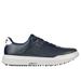 Skechers Men's Relaxed Fit: GO GOLF Drive 5 LX Shoes | Size 8.5 | Navy/Gray | Leather/Synthetic | Arch Fit