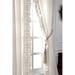 Amity Home 100% Linen Solid Color Semi-Sheer Rod Pocket Curtain Panels Linen in White | 96 H x 50 W in | Wayfair CM15291E-96