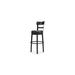 Signature Design by Ashley Caitbrook Swivel Bar Stool Wood/Upholstered/Leather in Black/Brown | 43.25 H x 19.25 W x 19.25 D in | Wayfair D546-630