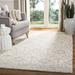 White 36 x 0.27 in Indoor Area Rug - Charlton Home® Pimentel Floral Handmade Tufted Wool Light Blue/Ivory Area Rug Wool | 36 W x 0.27 D in | Wayfair