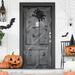 The Holiday Aisle® Halloween Stretch Spider Webs Halloween Decoration Plastic in Black/Gray/Orange | 7.87 H x 7.09 W x 3.94 D in | Wayfair
