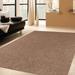 White 18 x 0.5 in Area Rug - Eider & Ivory™ Galaxy Way Pet Friendly Area Rugs Brown Polyester | 18 W x 0.5 D in | Wayfair