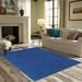 Blue 144 x 0.5 in Area Rug - Eider & Ivory™ Galaxy Way Pet Friendly Area Rugs Royal - 10' Round Polyester | 144 W x 0.5 D in | Wayfair